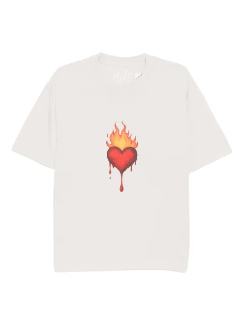 Melt graphic-printed T-shirt