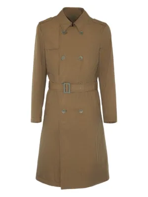 Valentino Garavani Pre-Owned 1980s stand-up Collar Belted Leather