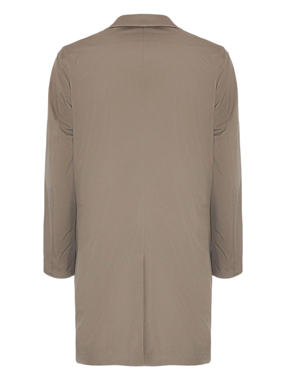 Kired Buttoned Coat In Brown
