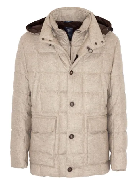 Fay hooded quilted jacket