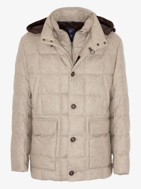 Fay hooded quilted jacket