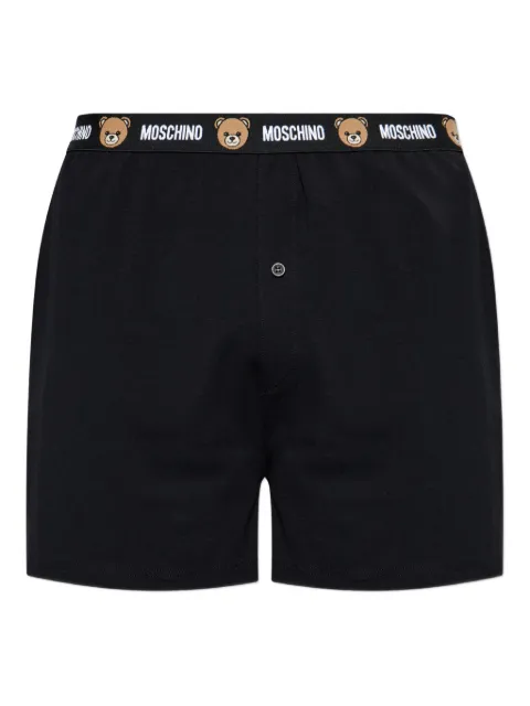 Moschino bóxer con logo en la pretina
