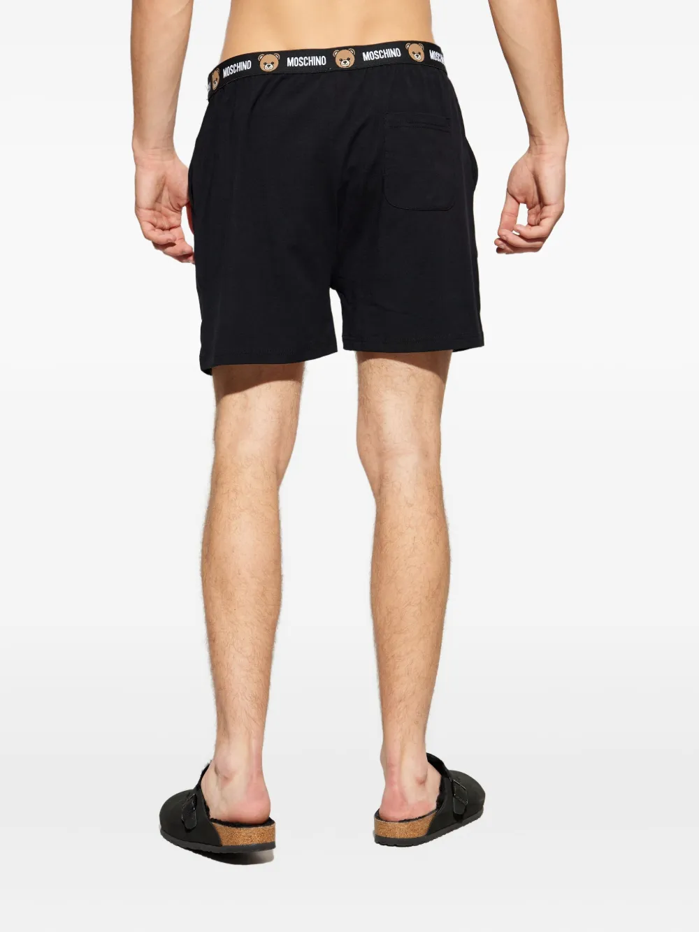 Moschino Logo-waistband Boxers In Multi