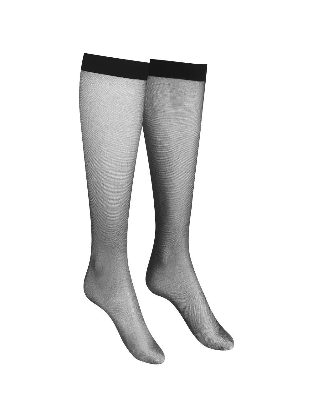 Maison Close Pure Tentation knee-high socks - Schwarz