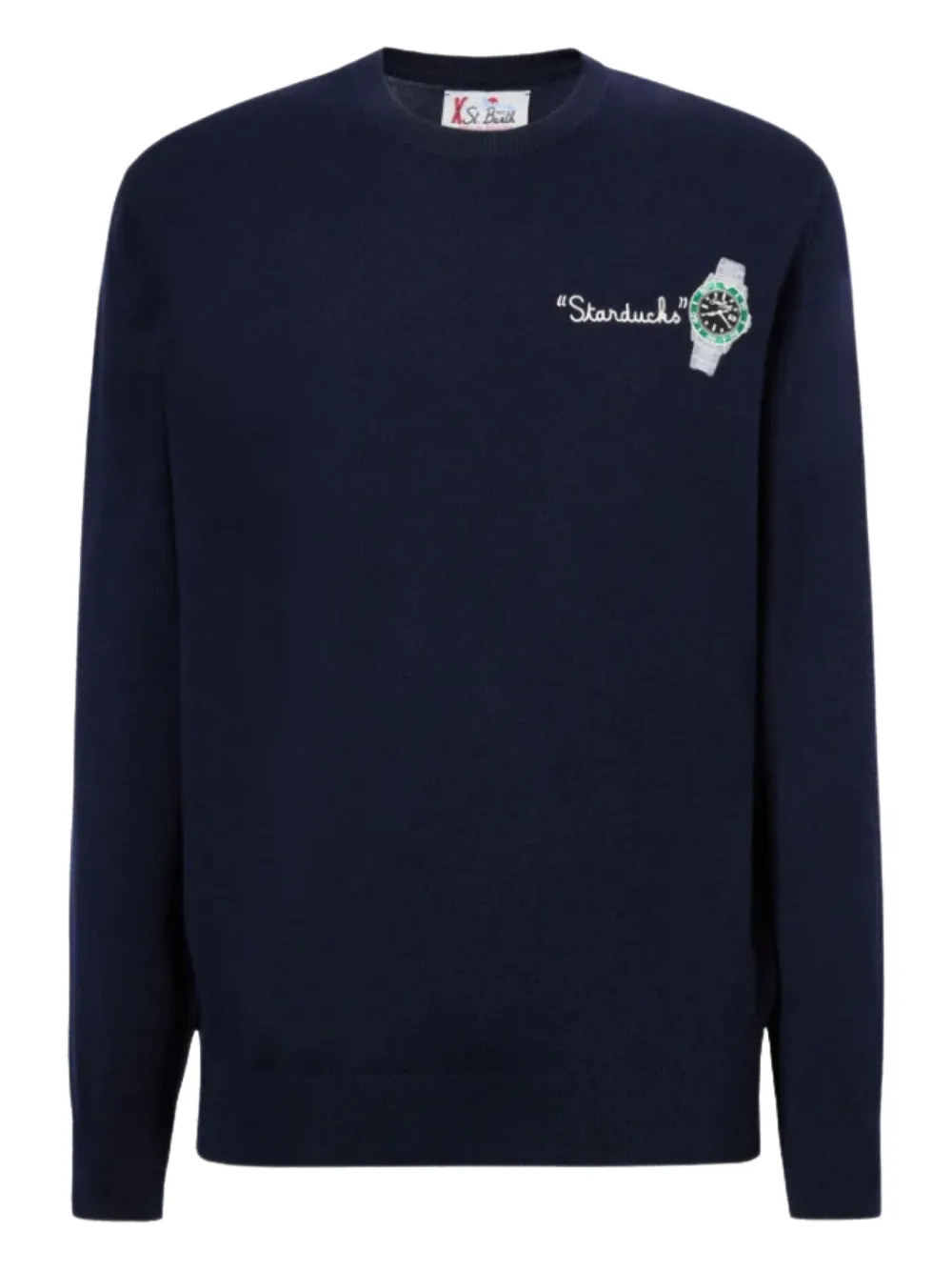 MC2 Saint Barth embroidered-motif sweater | azul | Image 1