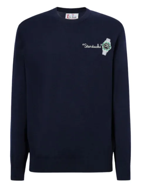 MC2 Saint Barth embroidered-motif sweater