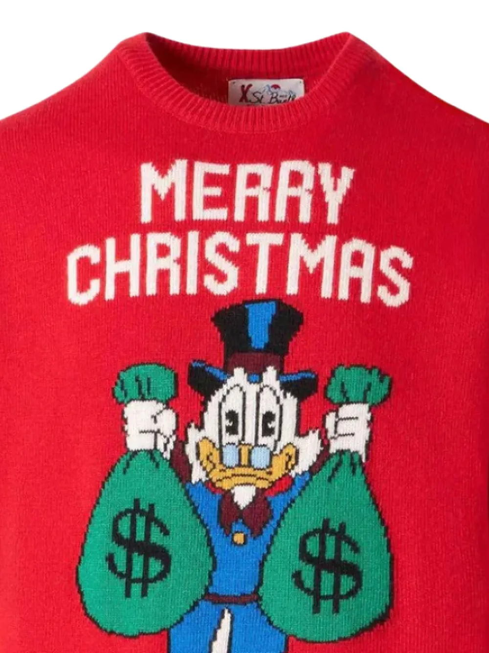 MC2 Saint Barth graphic-print sweater - Rood