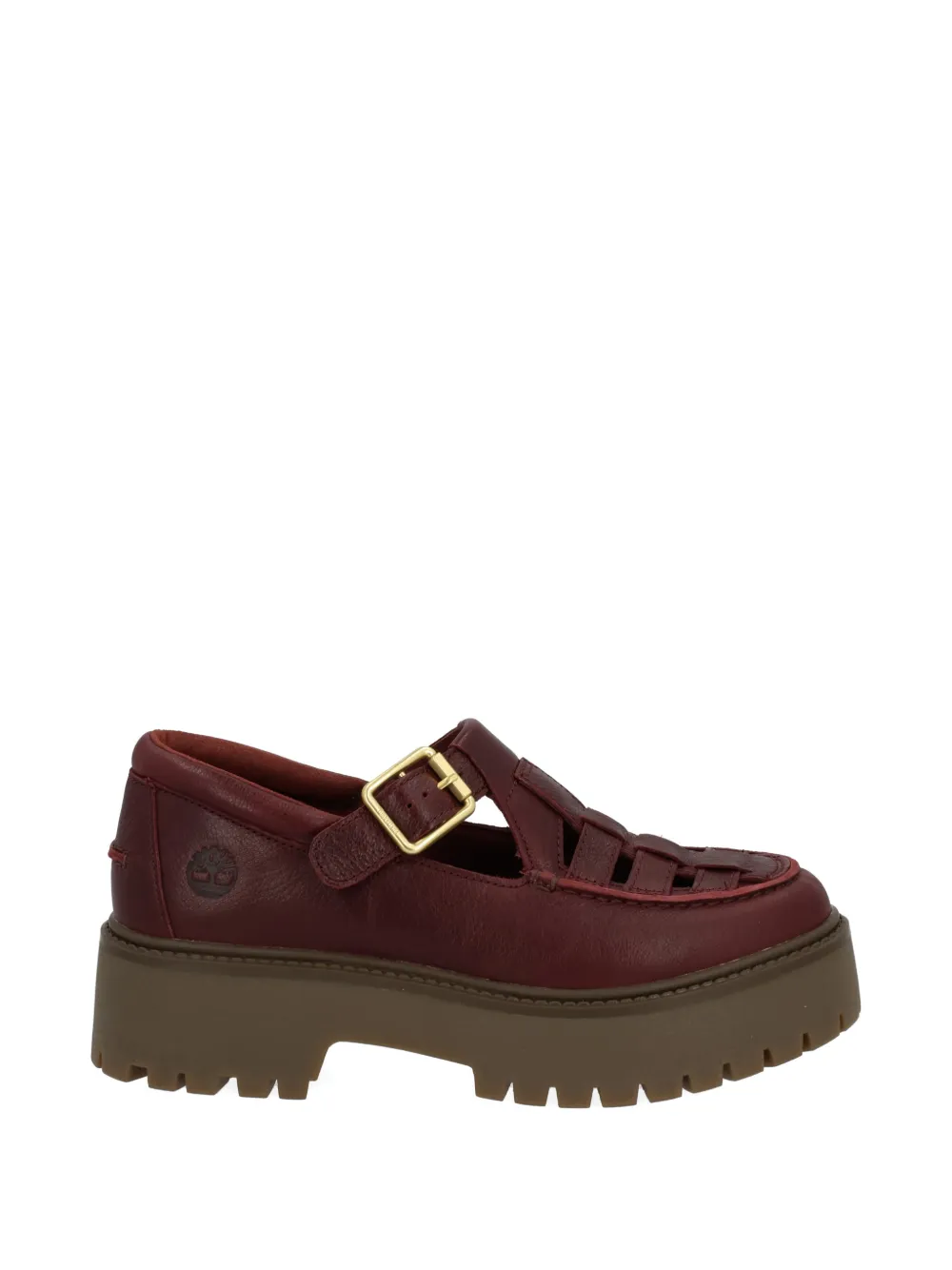 Timberland buckle woven loafers - Rosso