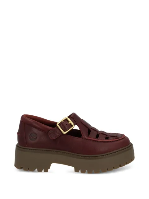 Timberland mocasines entretejidos con hebilla