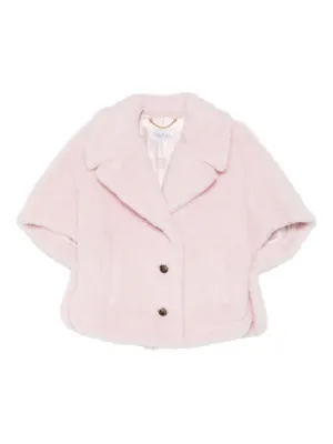 MaxMara テディベア tenebre ケープ albino Max Mara Tenebre Cape | Red | FARFETCH