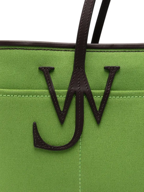 JW Anderson Logo Tote Bag | Green | FARFETCH