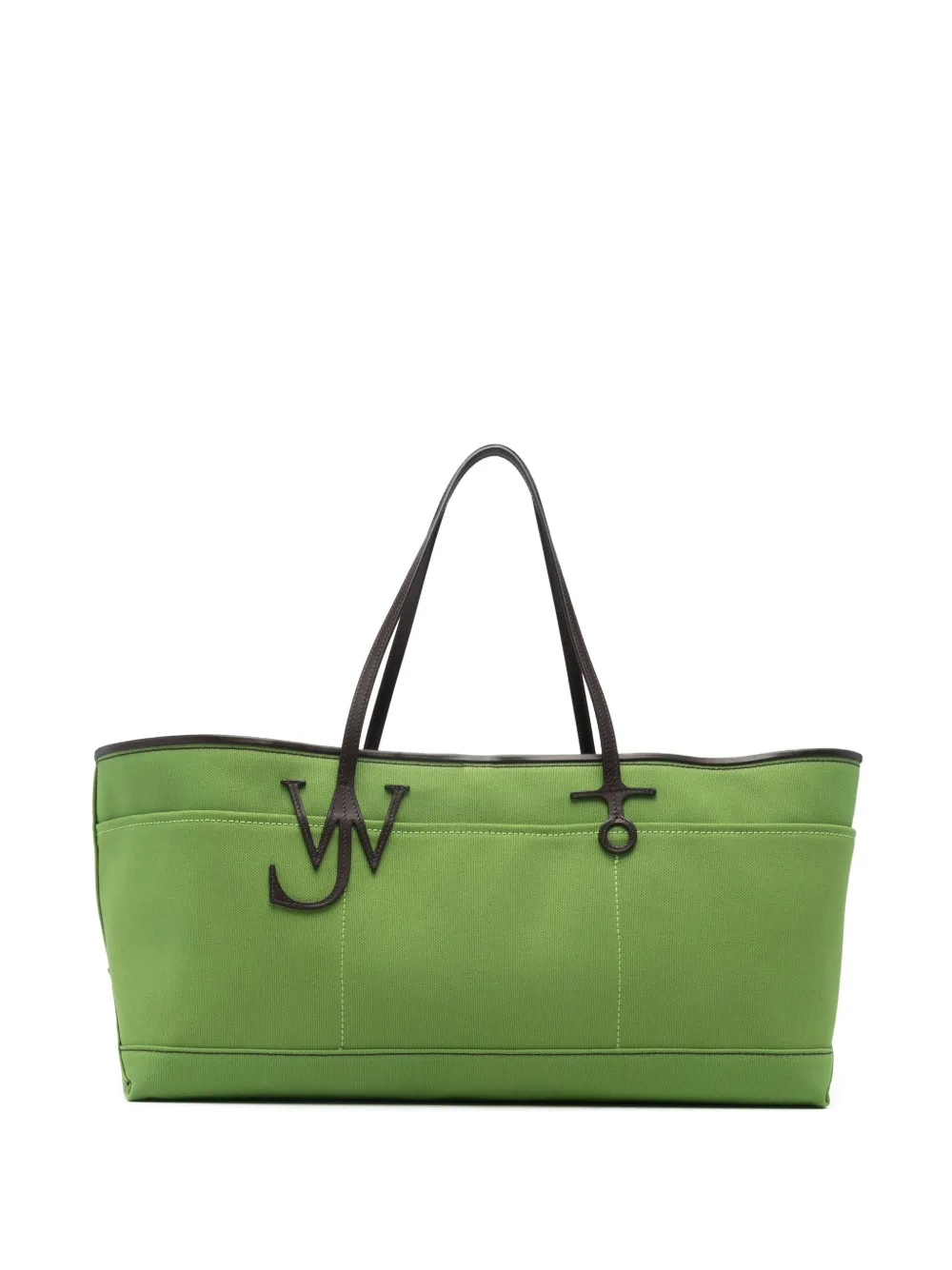 JW Anderson bolso shopper con logo | verde | Image 1