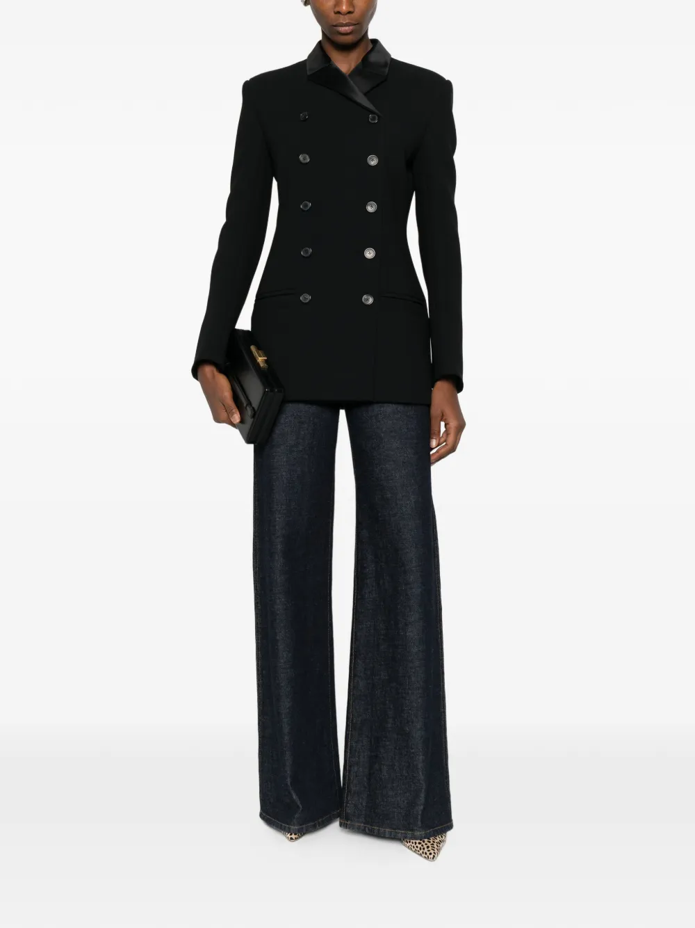 KHAITE Sabel double-breasted jacket | Fitted Jackets | Image 2