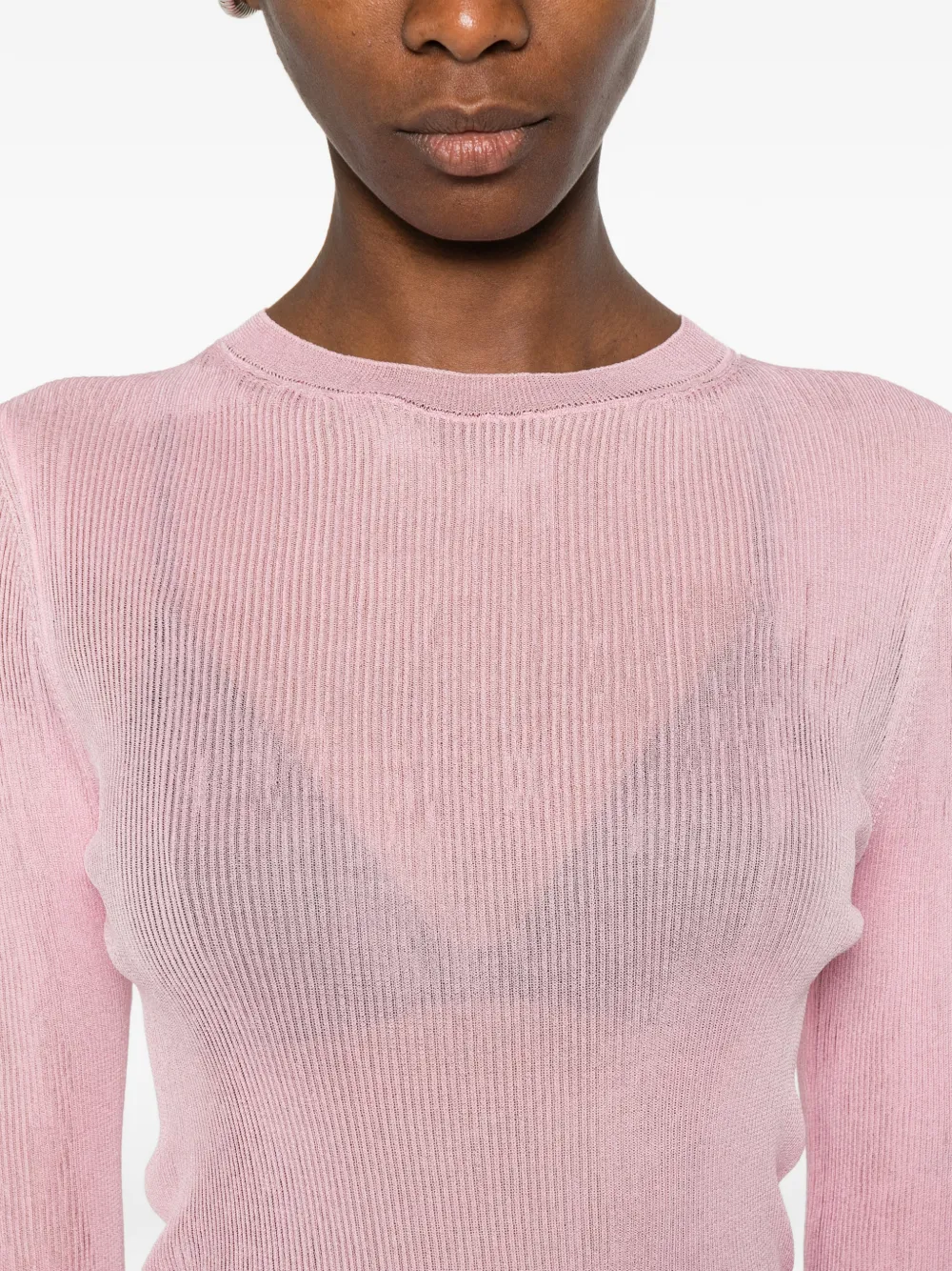 KHAITE Mosi top Roze