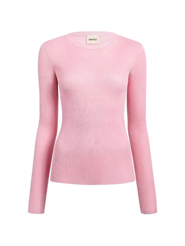 Khaite Mosi Top in Pink
