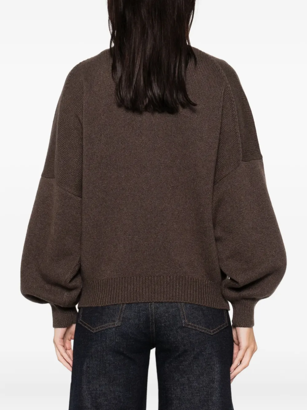 Khaite Margaux Sweater In Gray