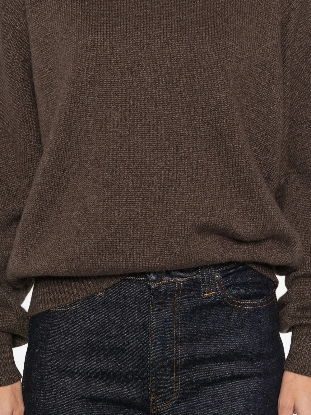 Khaite Margaux Sweater In Gray