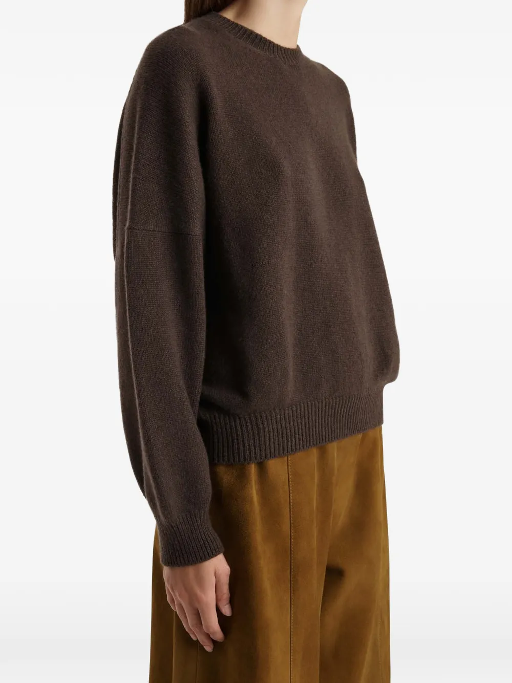  Khaite Pull Margaux - Marron 