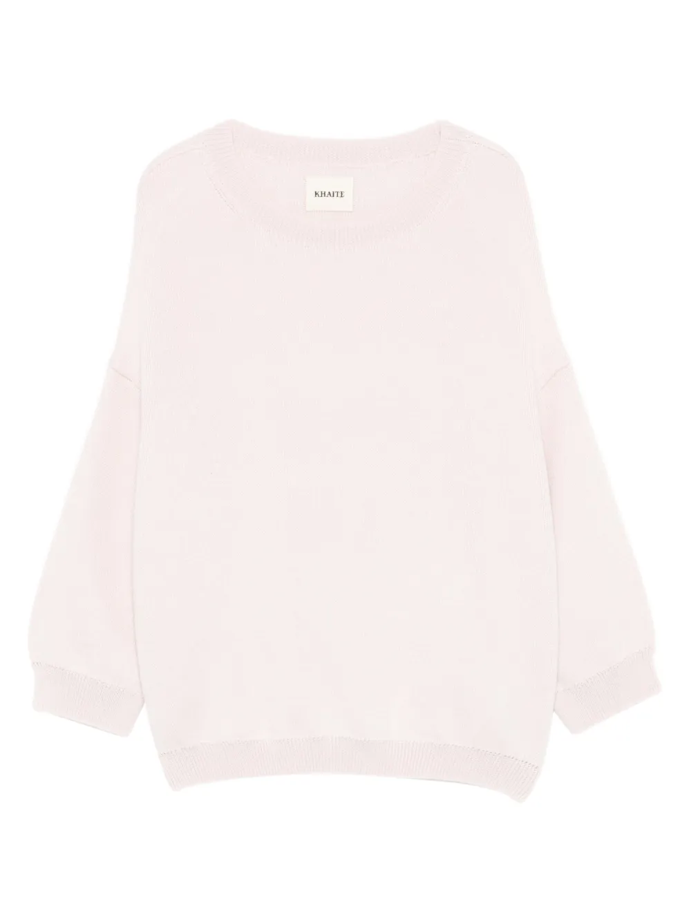 KHAITE Sabina long-sleeve sweater - Rosa