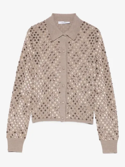 Max Mara Ragno sequin-embellished cardigan