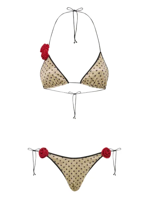 Oséree Lumière polka-dot bikini
