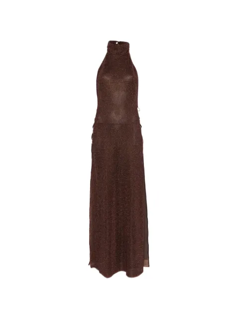 Oséree ring turtleneck maxi dress