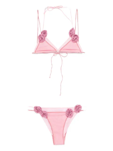 Oséree mesh two-piece bikini