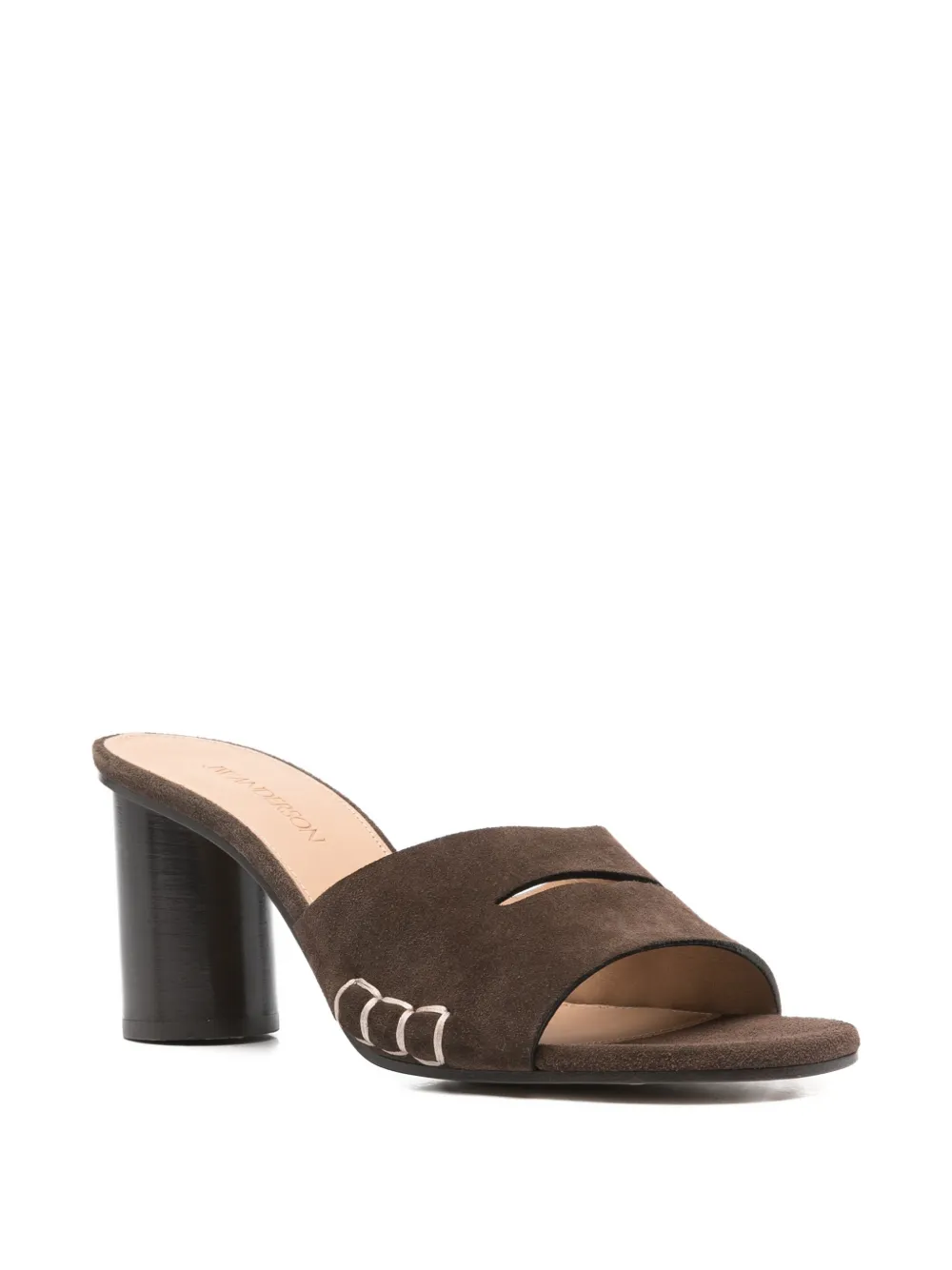 JW Anderson Sandalen met stikseldetail Bruin