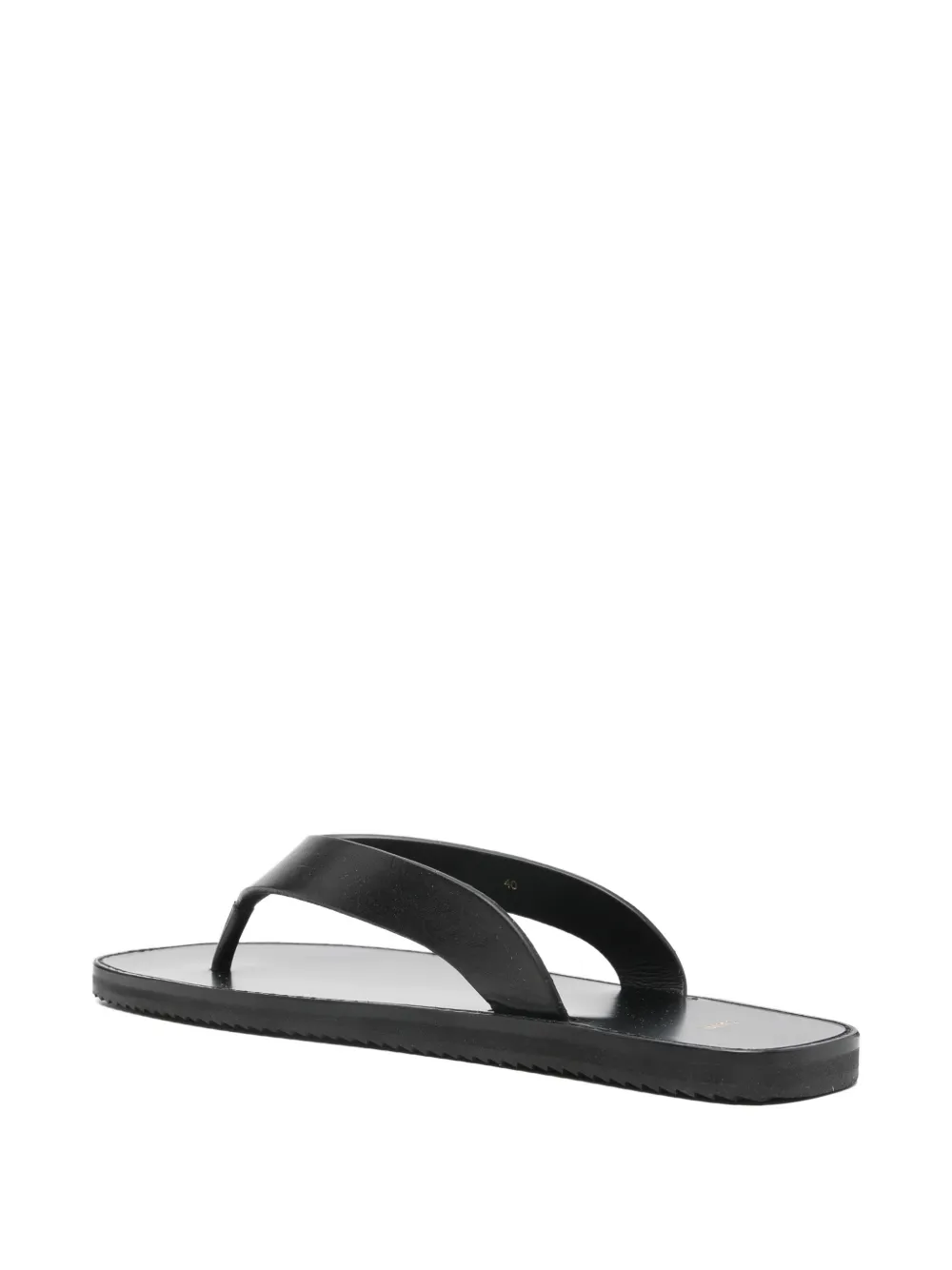  Jude Vermelho Flat Slide - Black 