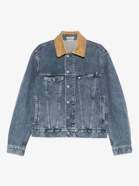 JW Anderson corduroy-collar denim jacket