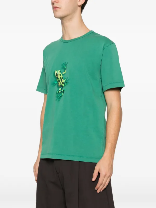 JW Anderson Jumping Frog short-sleeve T-shirt | Green | FARFETCH