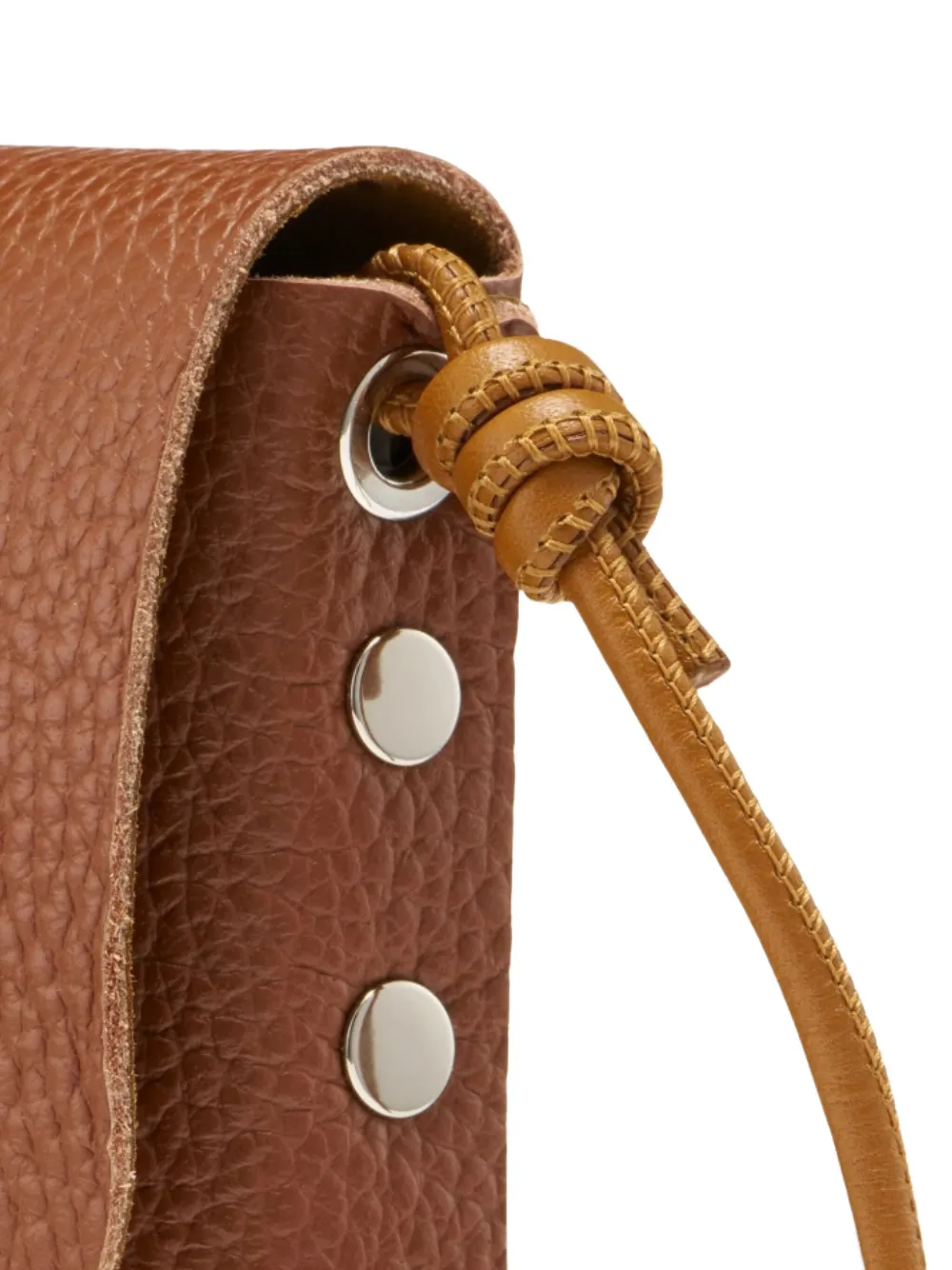 Zanellato Small Lettera® Turn-lock Shoulder Bag In Brown