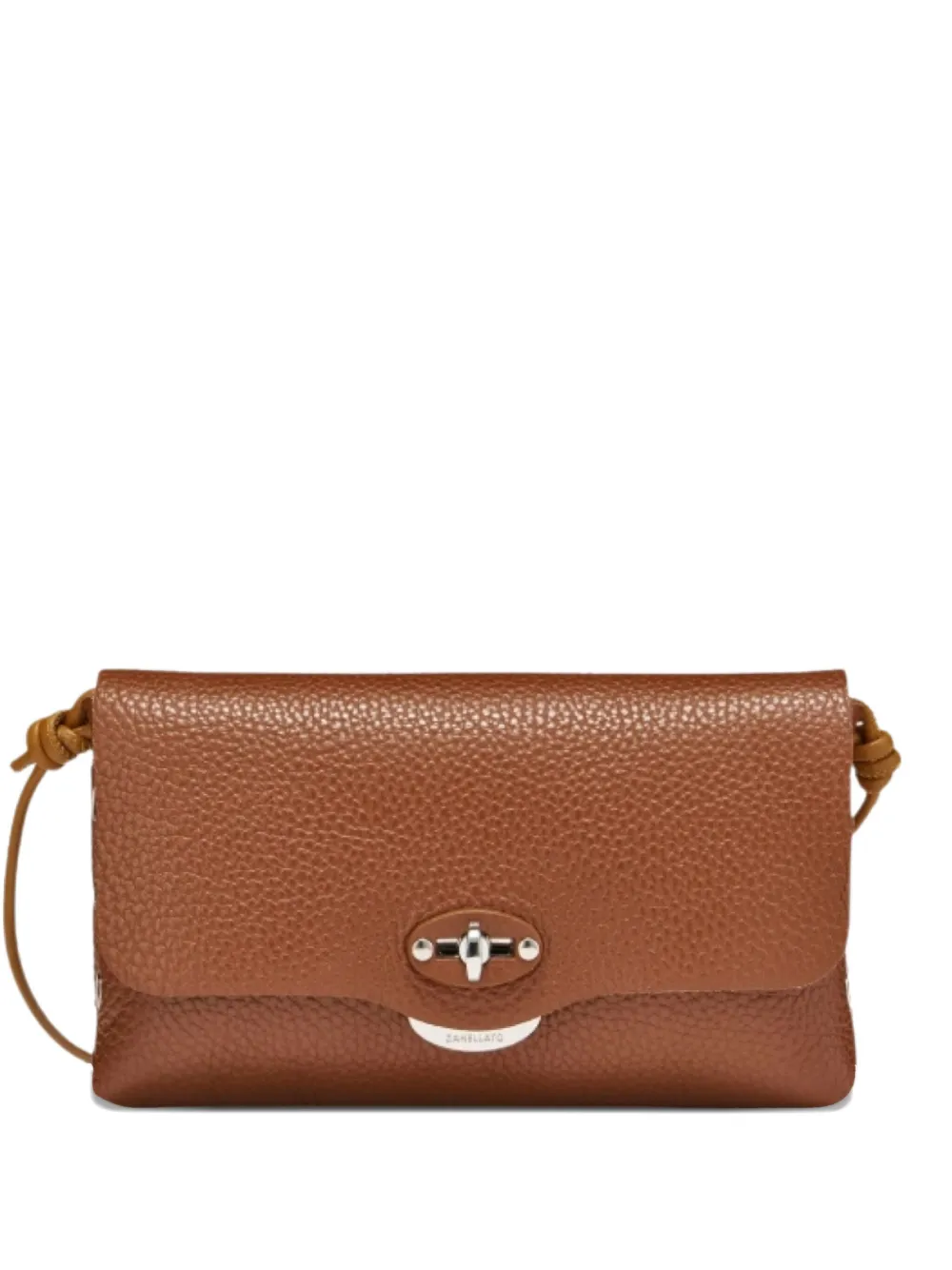 Zanellato Small Lettera® Turn-lock Shoulder Bag In Brown