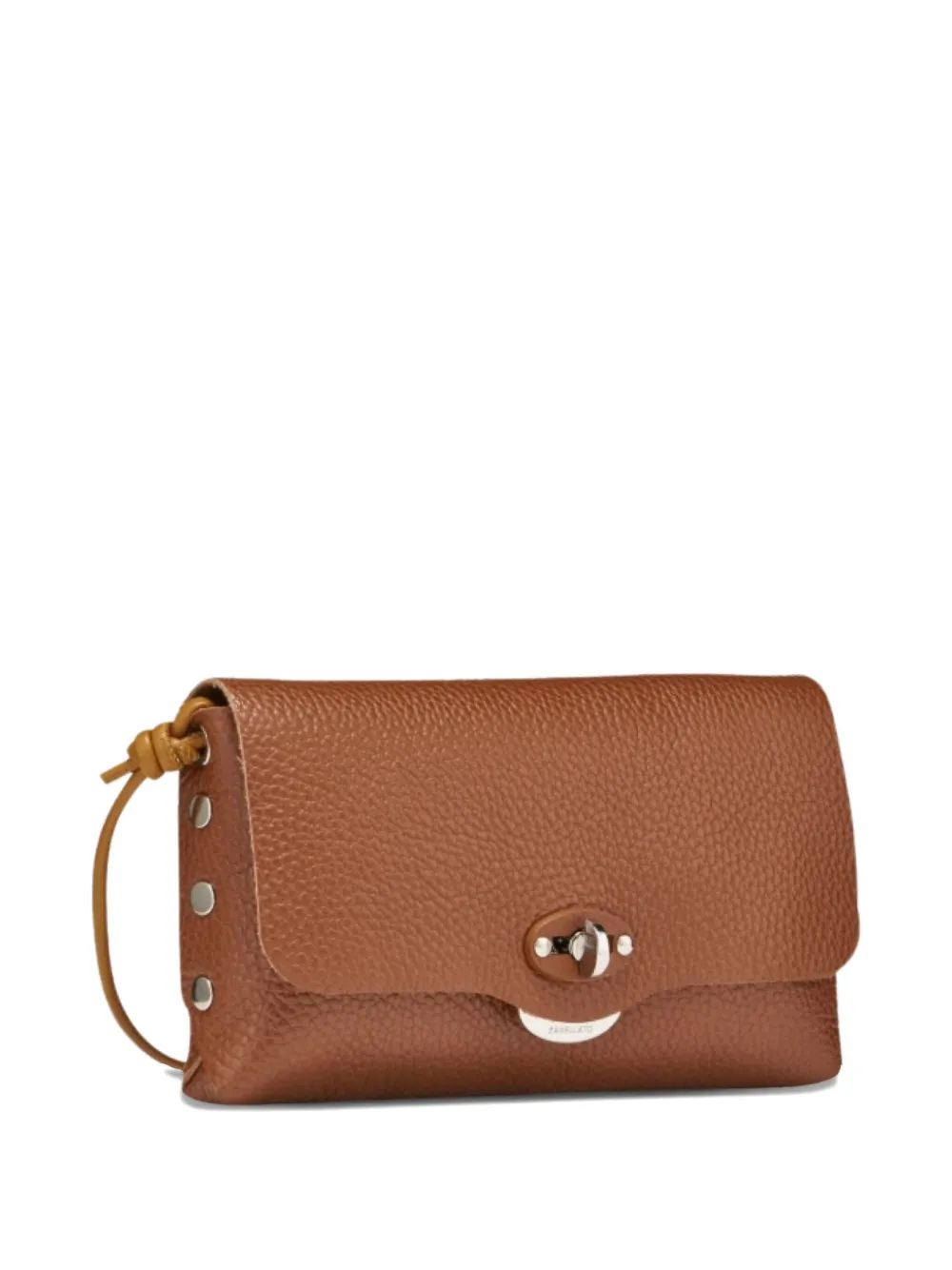Zanellato Small Lettera® Turn-lock Shoulder Bag In Brown