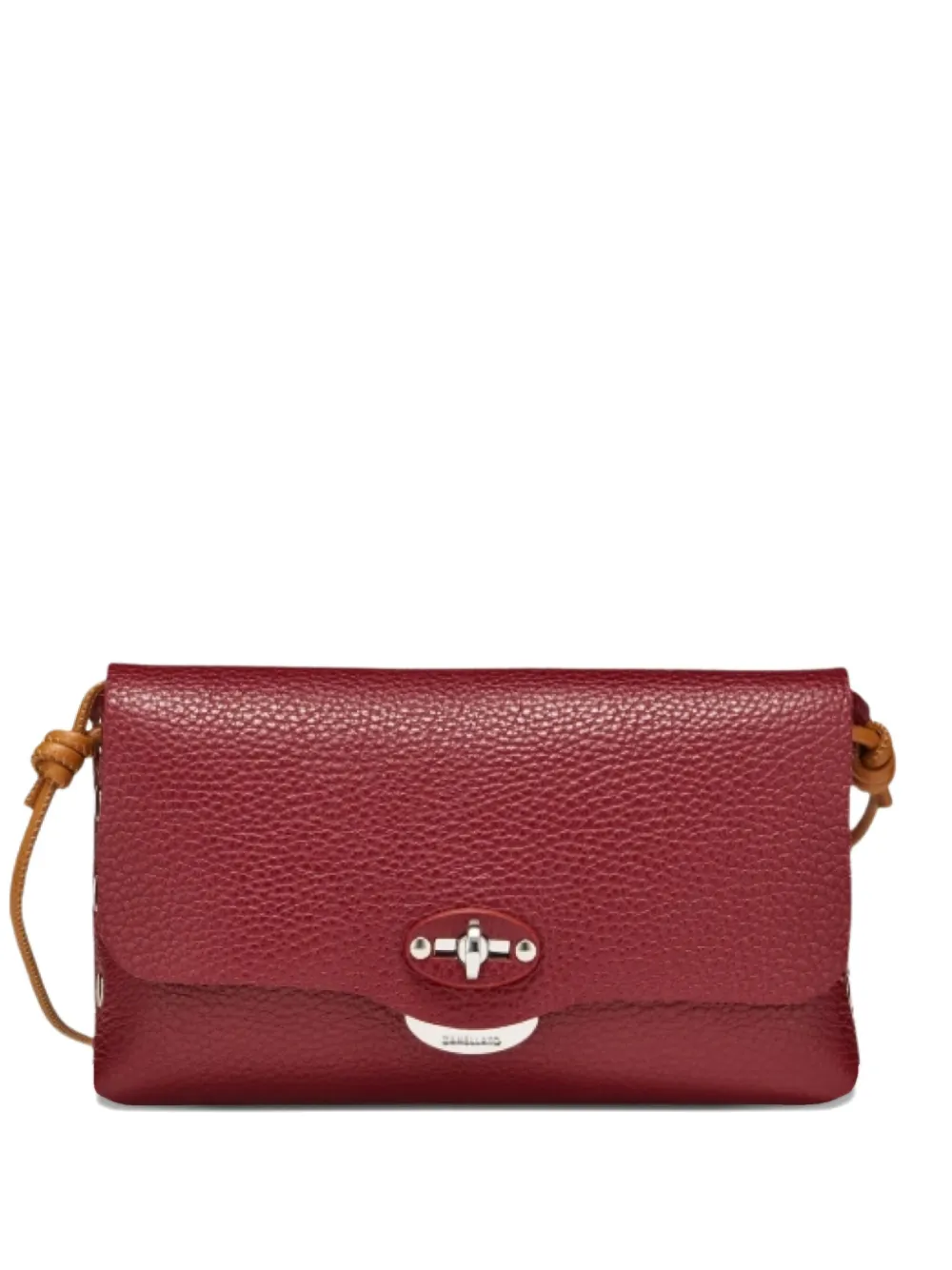 Zanellato Small Lettera® Turn-lock Shoulder Bag In Red