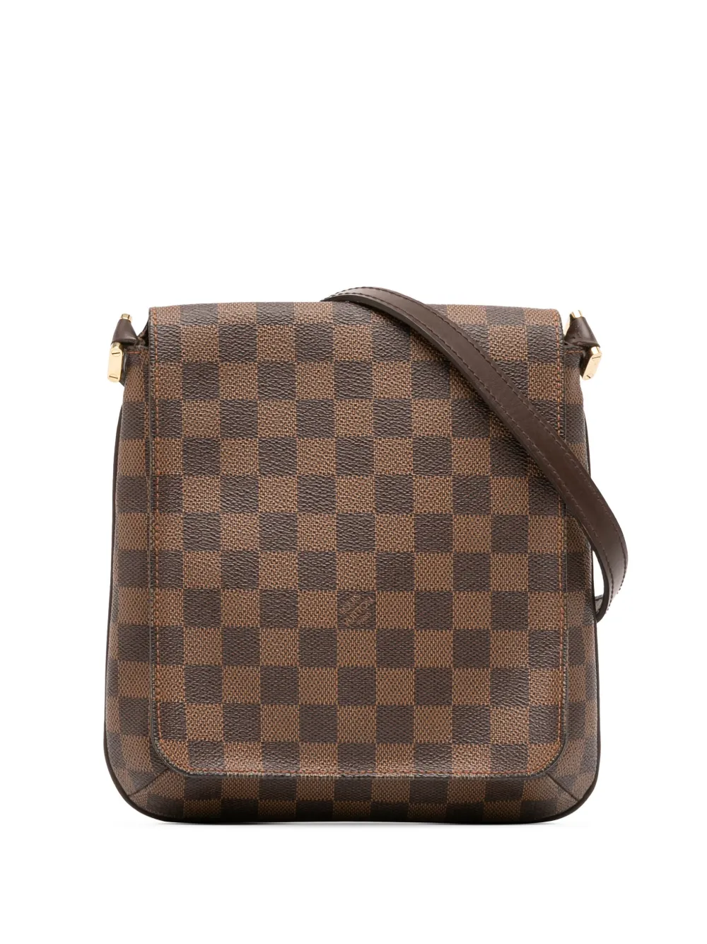 Louis Vuitton Pre-Owned 2004 ダミエ エベヌ ミュゼット サルサ ロングストラップ ショルダーバッグ - Louis Vuitton Pre-Owned 2004 ダミエ エベヌ ミュゼット サルサ ロングストラップ ショルダーバッグ -