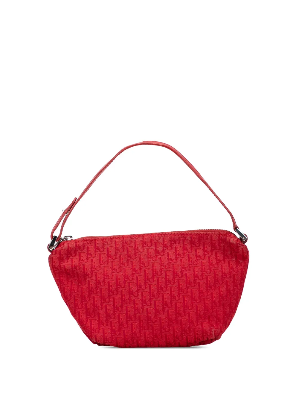 Christian Dior Pre-Owned 2003 ディオリッシモ トロター キャンバス ポシェット ハンドバッグ - レッド Christian Dior Pre-Owned 2003 ディオリッシモ トロター キャンバス ポシェット ハンドバッグ - レッド