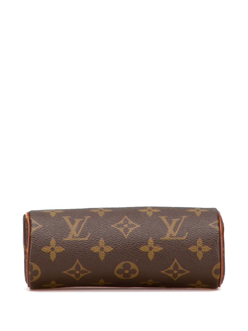 Pre-owned Louis Vuitton 1990-2025 Monogram Papillon Pochette Handbag In Brown