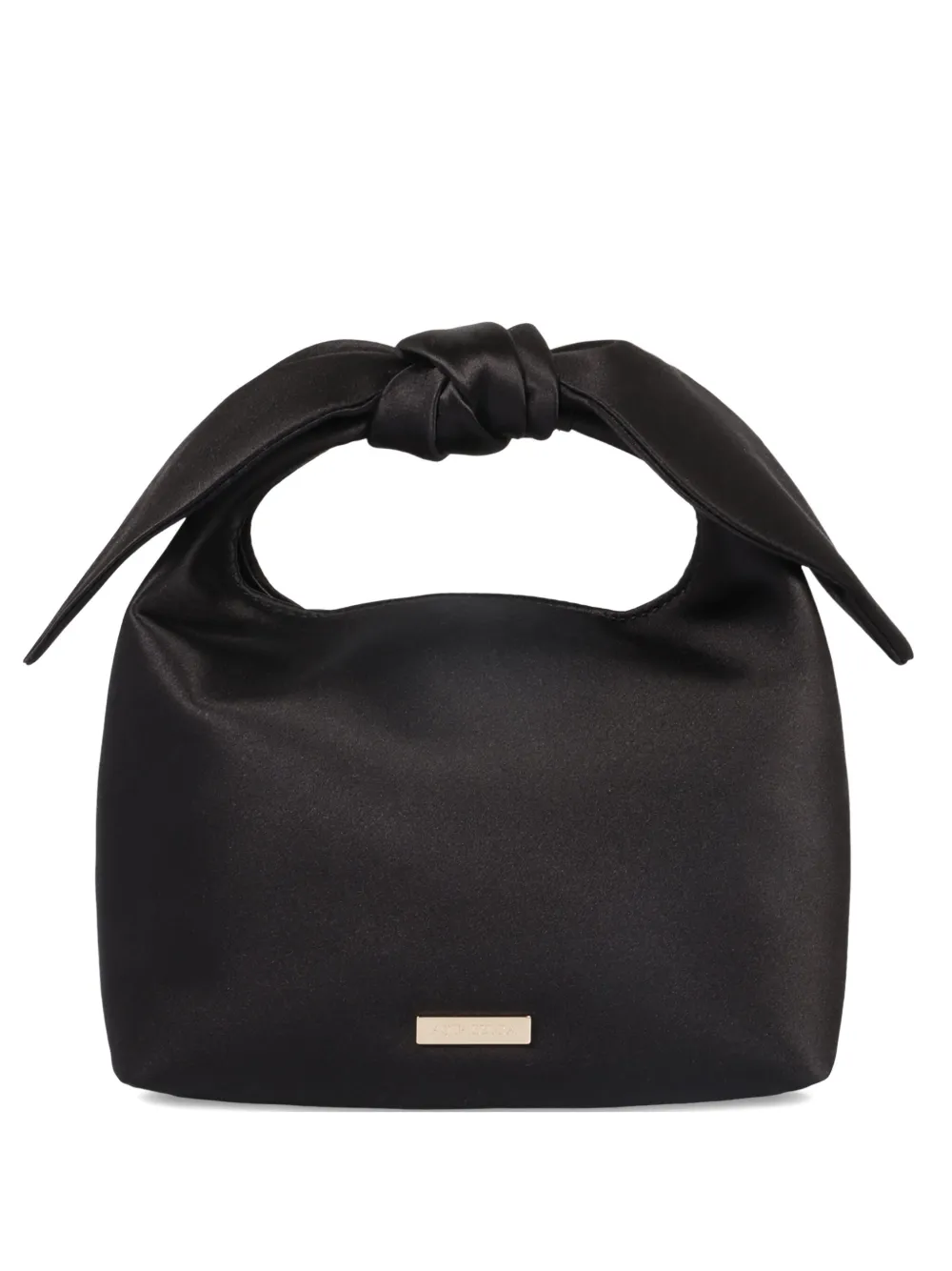 Aquazzura knot handle tote bag | Black | Image 1
