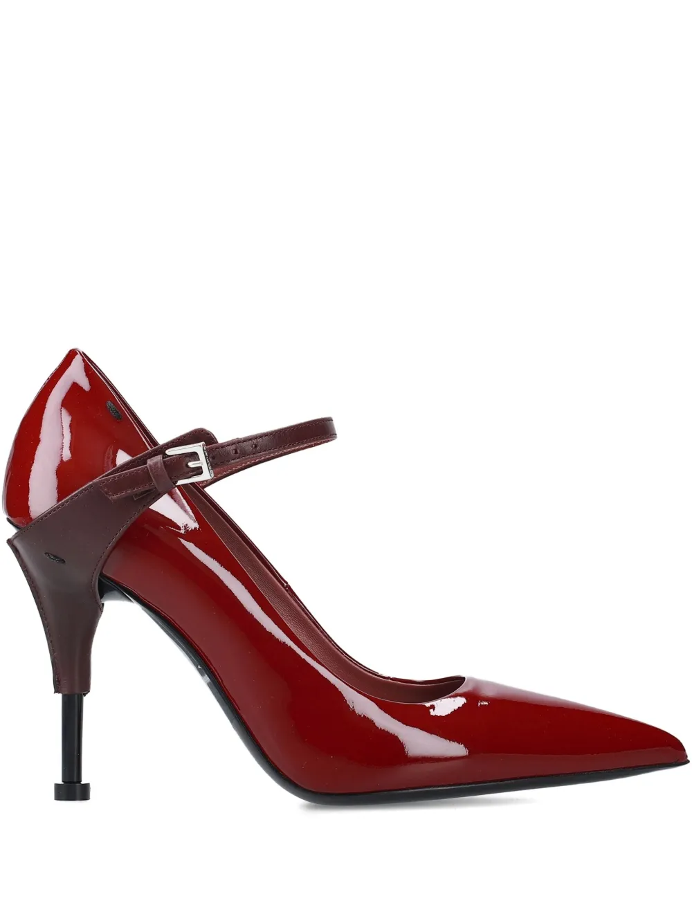 Premiata 100 mm leren pumps Rood