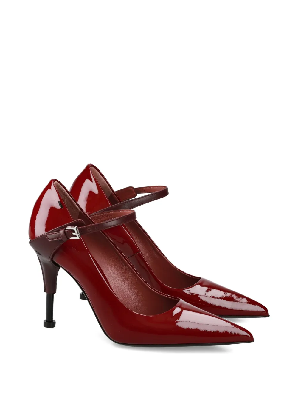 Premiata 100 mm leren pumps Rood