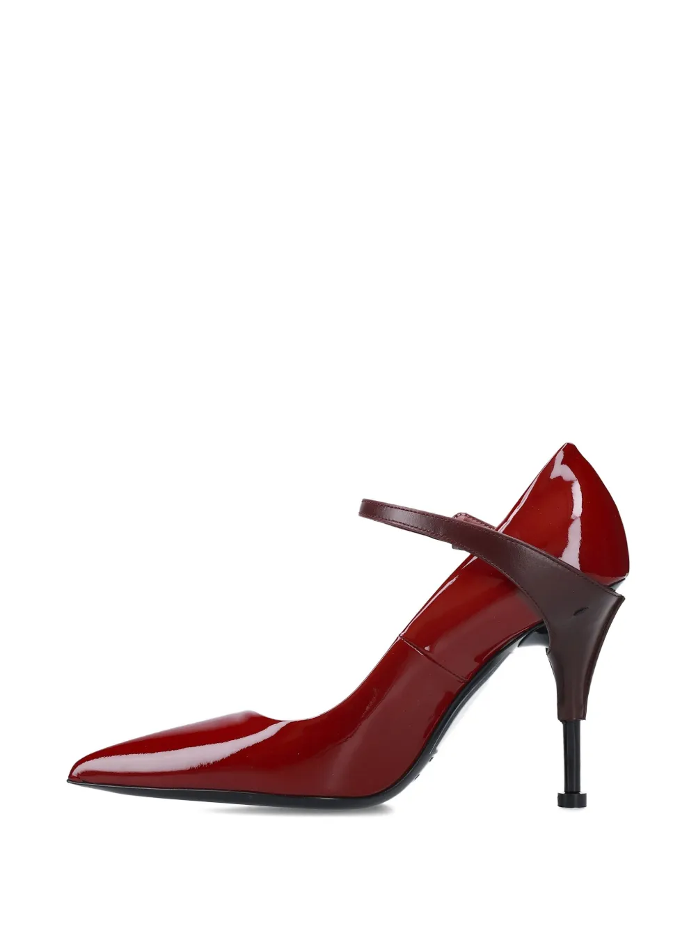 Premiata 100 mm leren pumps Rood