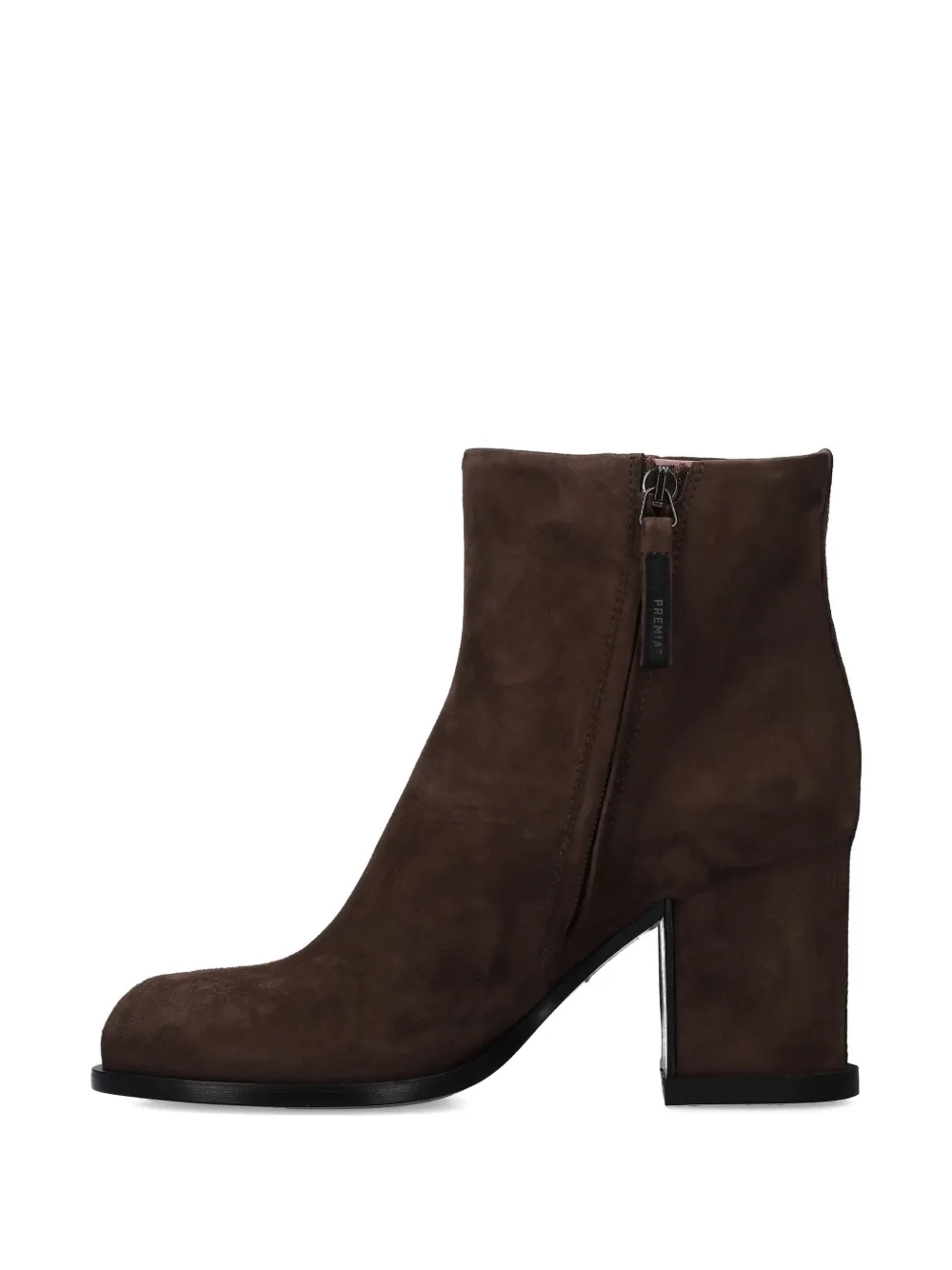 Premiata 70mm Block-heel Ankle Boots In Brown