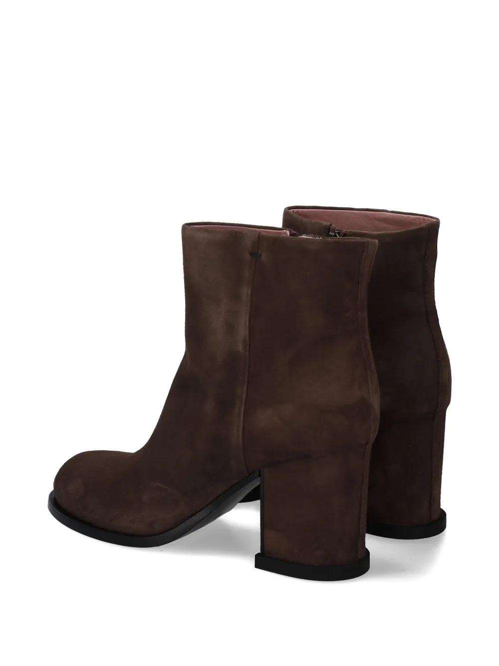 Premiata 70mm Block-heel Ankle Boots In Brown