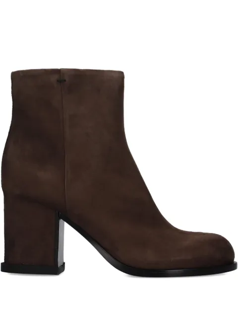 Premiata Ankle boot com salto bloco 70mm