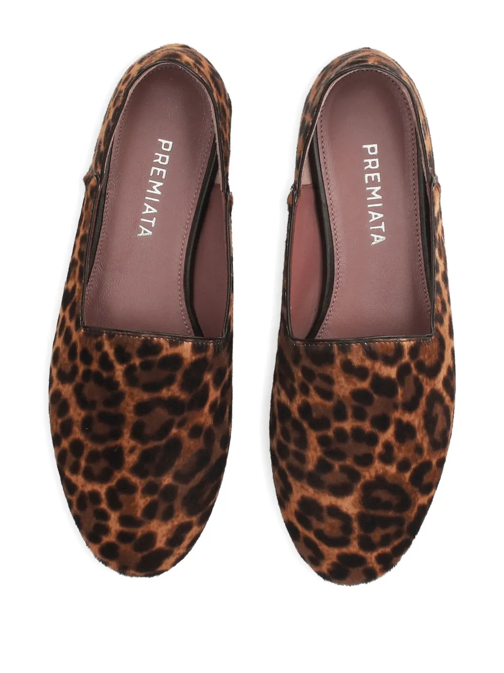 Premiata Leopard-print Ballet Flats In Animal Print