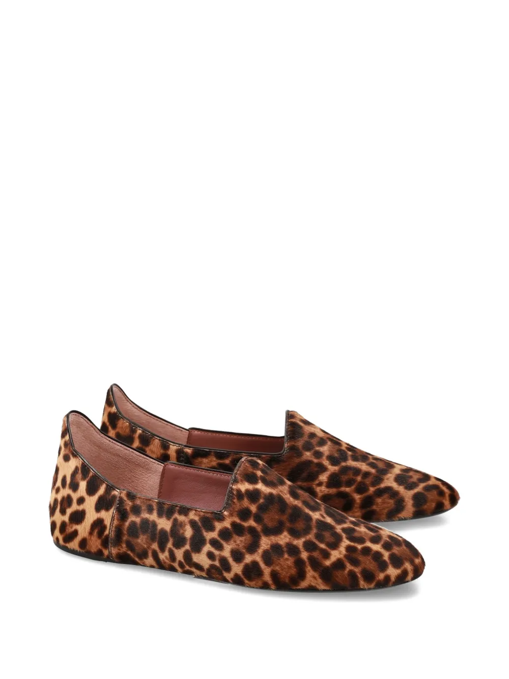 Premiata Leopard-print Ballet Flats In Animal Print