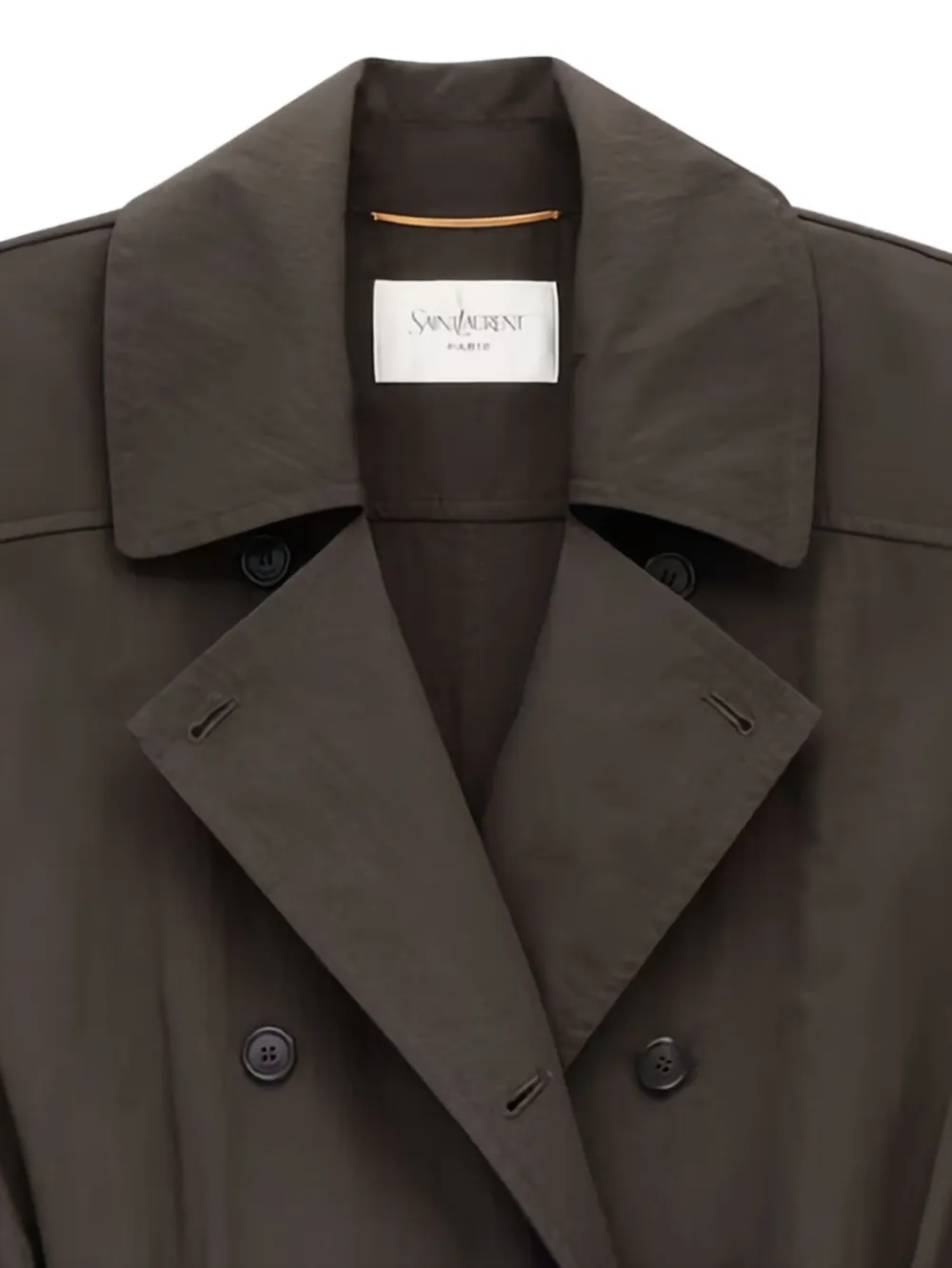 Saint Laurent gabardina con cinturón | Gabardinas e impermeables | Image 2