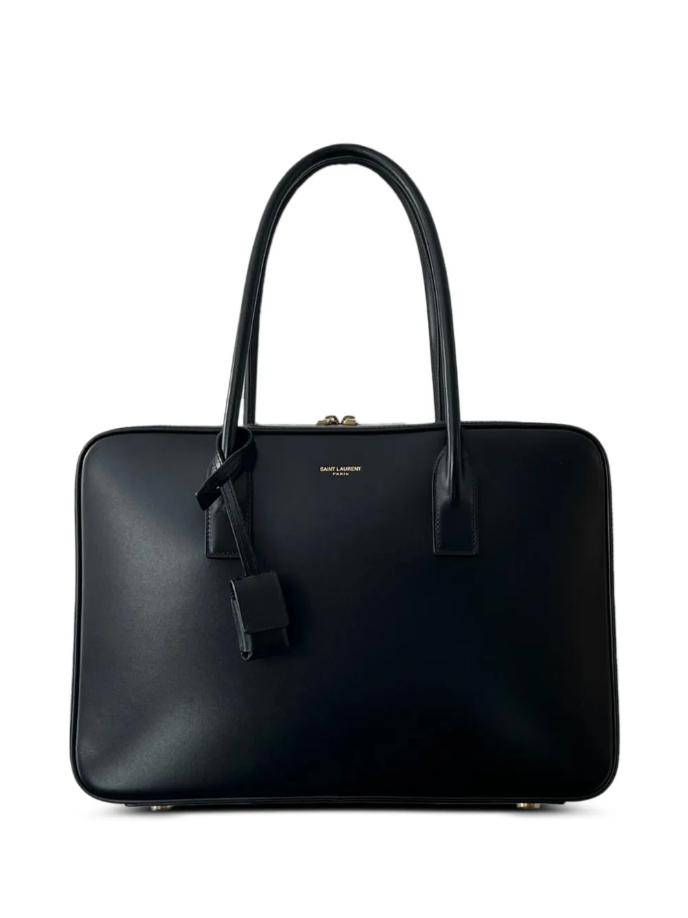 Saint Laurent Sac De Jour Bauletto Top Handle Shoulder Bag In Black