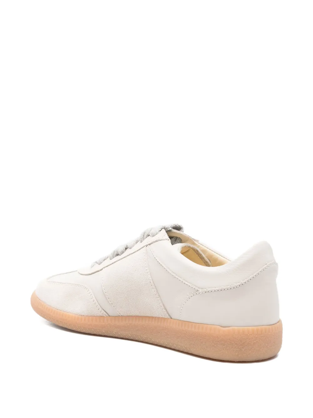 Lorena Antoniazzi Suede Sneakers In Neutral